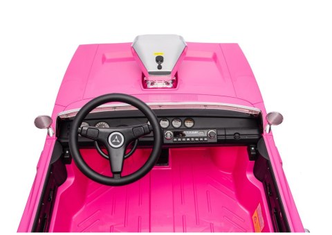 Auto Na Akumulator Dodge Charger R/T DLS-K12 24V7Ah Różowy