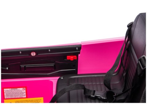 Auto Na Akumulator Dodge Charger R/T DLS-K12 24V7Ah Różowy