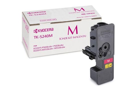 Oryginalny Toner Magenta Kyocera M5526, P5026 (TK5240M, TK-5240M, 1T02R7BNL0)