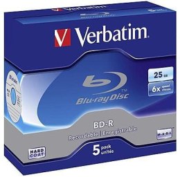 Płyty Blu-Ray Verbatim BD-R SL 25GB Cake (5szt.)