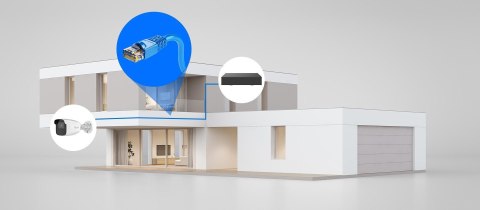 Zestaw monitoringu Hilook 2x kamera IPC-B440H(4mm)(C) z dyskiem 1TB