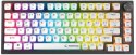 Klawiatura przewodowa Rampage Zenith Pro 8000Hz, Hall Effect, RGB, Gateron KS-20, czarna