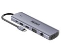 HUB USB 3.0 D1113BGY01 UNITEK