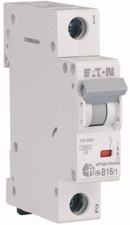 EATON WYŁĄCZNIK NADPRĄDOWY B 16A 1P 1M 6KA HN-B16/1
