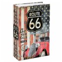 Książka Sejf Na Klucz Mała Kasetka Skrytka Na Pieniądze Route 66