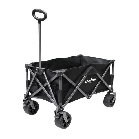 Wózek turystyczny, plażowy, składany do wewnątrz, 150L, 100kg, Rebel Active