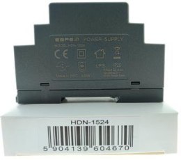 ZASILACZ IMPULSOWY NA SZYNĘ DIN ESPE HDN-1524 24V/15W/0.63A
