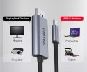 ADAPTER USB-C / DISPLAYPORT V1409A 2 m 4K UHD UNITEK