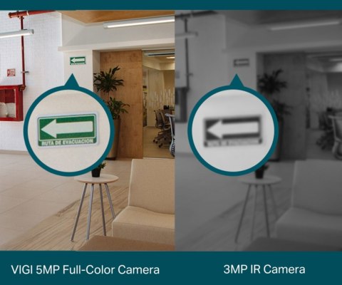 KAMERA IP VIGI-C340(2.8MM) Full-Color PoE - 4 Mpx 2.8 mm TP-LINK