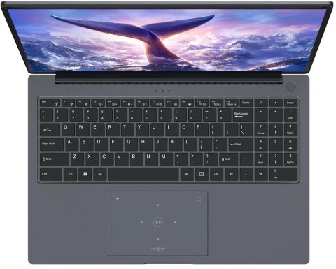 Laptop Blackview GamiBook-8 Ryzen 7 7735HS/16" WUXGA (1920x1200)/16GB/512GB/BT/BLKB/Win11Pro szary