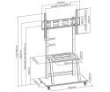 MOBILNY UCHWYT MONITORA STO-S-13 ART