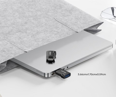 PRZEJŚCIE A1048ABK01 WTYK USB-C / GNIAZDO USB-A UNITEK