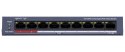 SWITCH POE DS-3E0109P-E/M(C) 8-PORTOWY Hikvision