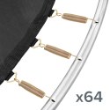 Trampolina Rebel Active PRO 10ft/305 cm, siatka, drabinka