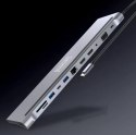 HUB ADAPTER USB-C 12w1 Stacja Dokująca 2x HDMI 4K ETHERNET RJ45 USB 3.0 BYL-2211