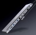 HUB ADAPTER USB-C 12w1 Stacja Dokująca 2x HDMI 4K ETHERNET RJ45 USB 3.0 BYL-2211