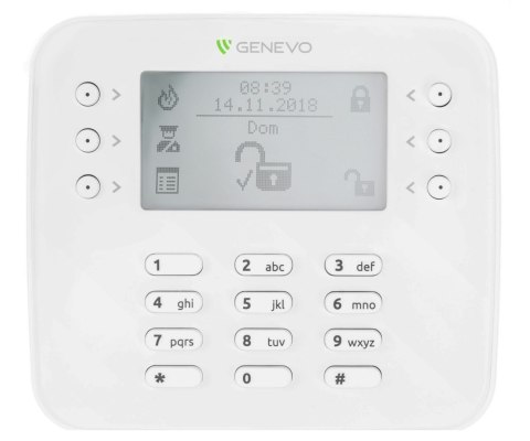 KLAWIATURA DO CENTRALI ALARMOWEJ LCD-SL GENEVO
