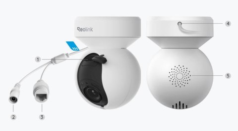 Kamera IP Reolink E Series E560P 8MP PoE biała