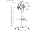 MOBILNY UCHWYT MONITORA STO-S-12 ART