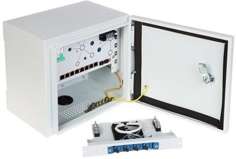 Punkt dystrybucji kamer 8 PoE + 2x SFP EXPERT-POE/OTD-8G2GSFP