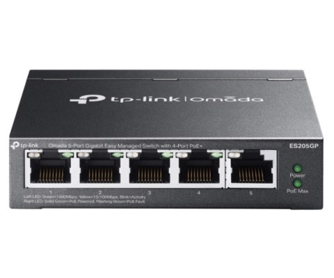 SWITCH POE TL-ES205GP 5-PORTOWY TP-LINK
