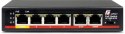 Zestaw monitoringu IP BCS Line 4x Kamera BCS-L-EIP15FCR3L3-AI1 Rejestrator z dyskiem 1TB