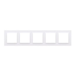 KONTAKT SIMON 10 BIAŁY RAMKA 5X