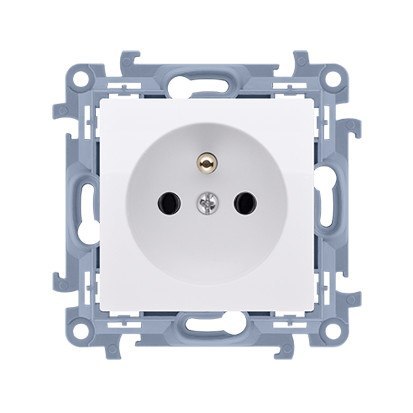 KONTAKT SIMON 10 MODUŁ BIAŁY GNIAZDO 1X Z/U SZYBKOZŁĄCZA 16A 250V