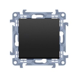 KONTAKT SIMON 10 MODUŁ CZARNY MAT ŁĄCZNIK 1-BIEGUNOWY SAMOZACISKI 10AX 250V