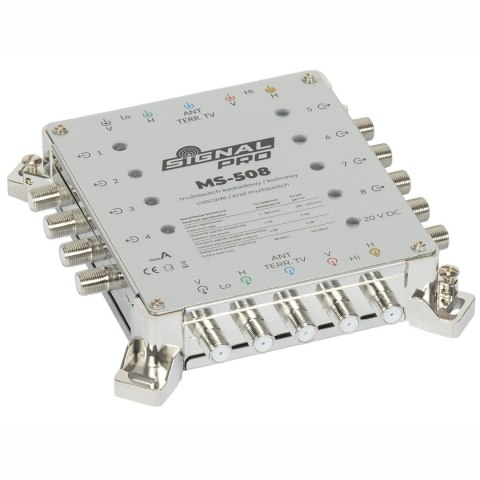 MULTISWITCH PRZELOTOWY MS-508 5 WEJŚĆ / 8 WYJŚĆ SIGNAL PRO