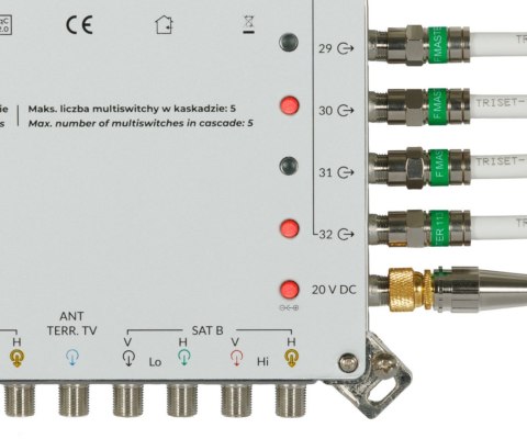 MULTISWITCH PRZELOTOWY MS-508 5 WEJŚĆ / 8 WYJŚĆ SIGNAL PRO