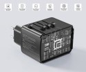UNIWERSALNA PRZEJŚCIÓWKA SIECIOWA Z ZASILACZEM USB P1121ABK01 UNITEK