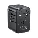 UNIWERSALNA PRZEJŚCIÓWKA SIECIOWA Z ZASILACZEM USB P1122ABK01 GaN UNITEK