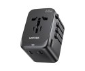 UNIWERSALNA PRZEJŚCIÓWKA SIECIOWA Z ZASILACZEM USB P1122ABK01 GaN UNITEK