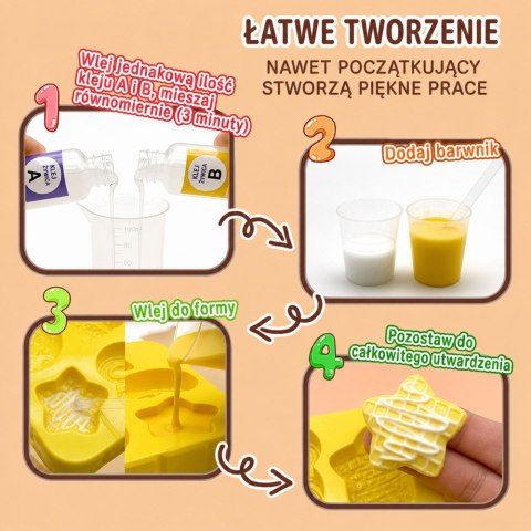 Zestaw Kreatywny Plastyczny Tworzenie Squishy Ozdobne Ciastka DIY