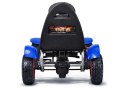 Sportowy Gokart Na Pedały F618 Pomowane Koła Obciążenie 50kg Niebieski