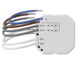 BEZPRZEWODOWY DWUKANAŁOWY STEROWNIK 230V AC ASW-220 (Smart 2-CH Relay) ABAX/ABAX2 SATEL