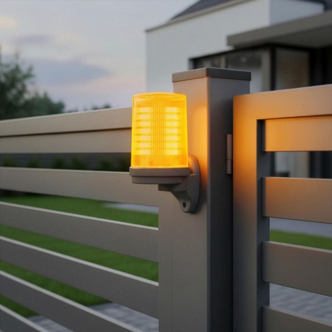 Lampa LED Proxima WALEC.O (pomarańczowa) z wbudowaną anteną 868 MHz (12-24V AC/DC lub 230V AC)