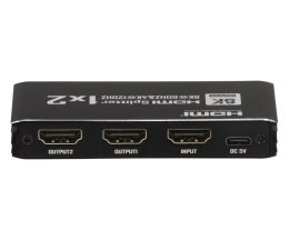 ROZGAŁĘŹNIK HDMI-SP-1/2-2.1 PAWONIK