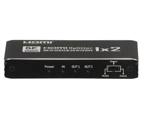 ROZGAŁĘŹNIK HDMI-SP-1/2-2.1 PAWONIK