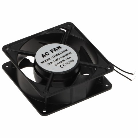 WENTYLATOR A19-W-B ZASTOSOWANIE: SZAFY RACK