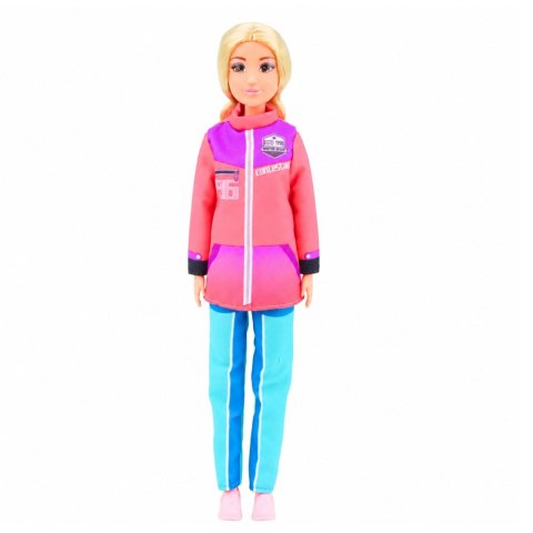 Lalka Anlily Sporty Zimowe Narty Skuter Deska Snowboardowa Ubrania Zestaw