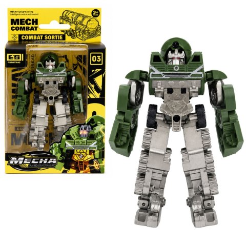 Robot Pojazd Wojskowy Militarny 2w1 Figurka Czołg Myśliwiec Poduszkowiec