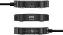 Unitek Bezprzewodowy transmiter HDMI 1080p, 1 nadajnik + 2 odbiorniki, czarny