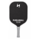 Zestaw Paletki Do Gry w Pickleballa Tenisa Badmintona 2 Piłki Czarno-Szare