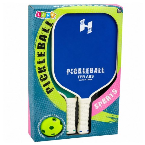 Zestaw Paletki Do Gry w Pickleballa Tenisa Badmintona Zielono-Niebieski