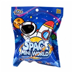 Mini Baza Figurki Kosmonauta Zestaw Kosmiczny Planety Space Mini World