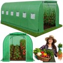 Tunel Ogrodowy Foliowy Szklarnia Na Warzywa PRO Stelaż 25MM 10x3x2M 30M²