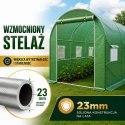Tunel Ogrodowy Foliowy Szklarnia Na Warzywa PRO Stelaż 25MM 10x3x2M 30M²