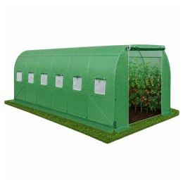 Tunel Ogrodowy Foliowy Szklarnia Na Warzywa PRO Stelaż 25MM 6x3x2M 18M²